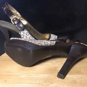 Guess Shoes - Gently warn GUESS peep toe heels. Guess Shoes - Gently warn GUESS peep toe heels.